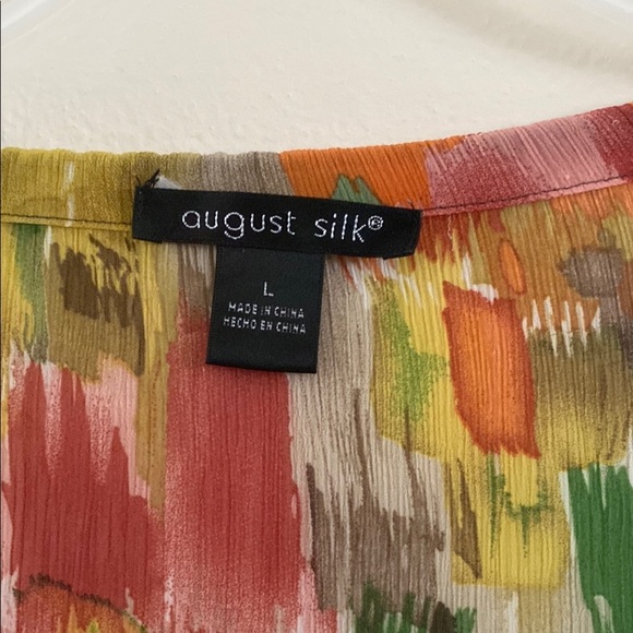 Colorful Women's Top by August Silk - Picture 2 of 6